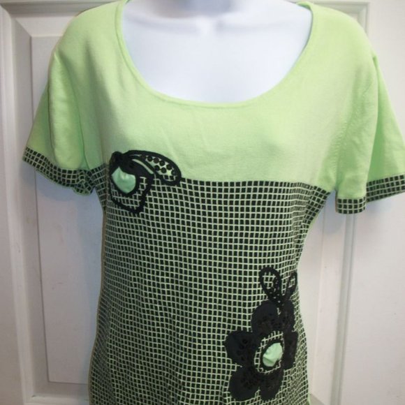 Moffi Pale Green Shirt Size Large